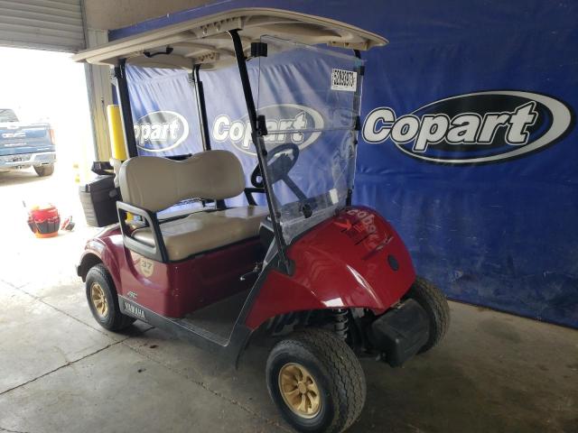 J0S001802 - 2021 YAMAHA GOLF CART BURGUNDY photo 1