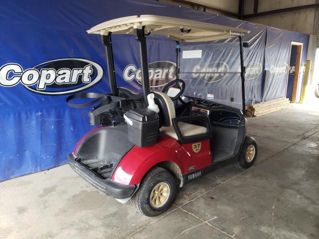 J0S001802 - 2021 YAMAHA GOLF CART BURGUNDY photo 4