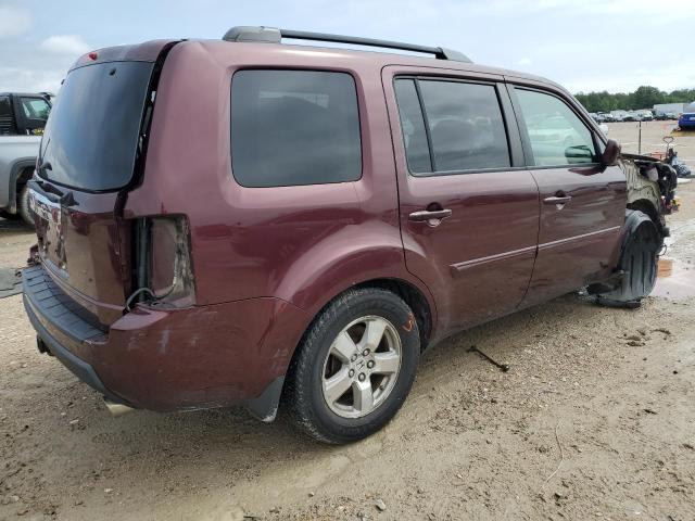 5FNYF48549B000431 - 2009 HONDA PILOT EXL BURGUNDY photo 3