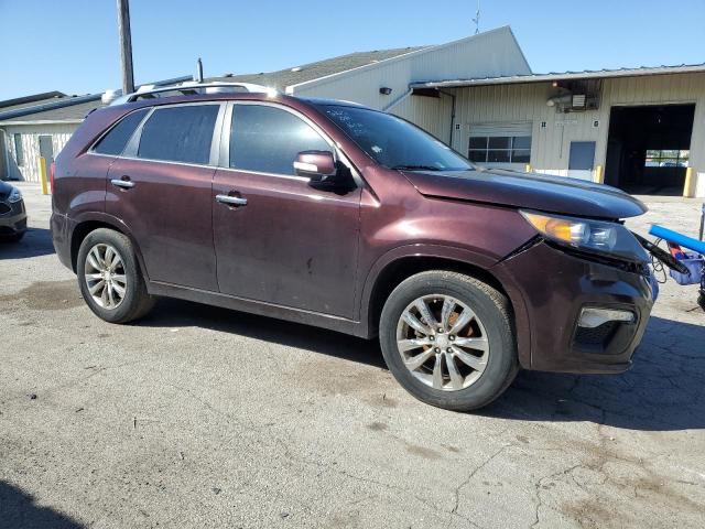 5XYKWDA26DG382906 - 2013 KIA SORENTO SX BURGUNDY photo 4