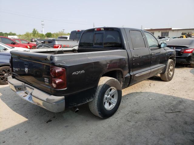 1D7HW58N28S633149 - 2008 DODGE DAKOTA QUAD LARAMIE BLACK photo 3