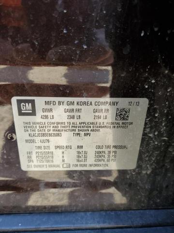 KL4CJBSB5EB635063 - 2014 BUICK ENCORE CONVENIENCE 棕色 照片 13