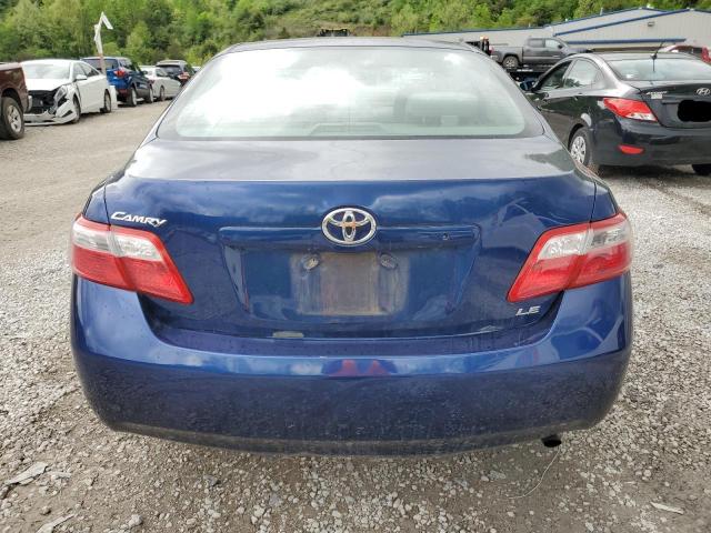 4T4BE46KX9R119076 - 2009 TOYOTA CAMRY BASE BLUE photo 6