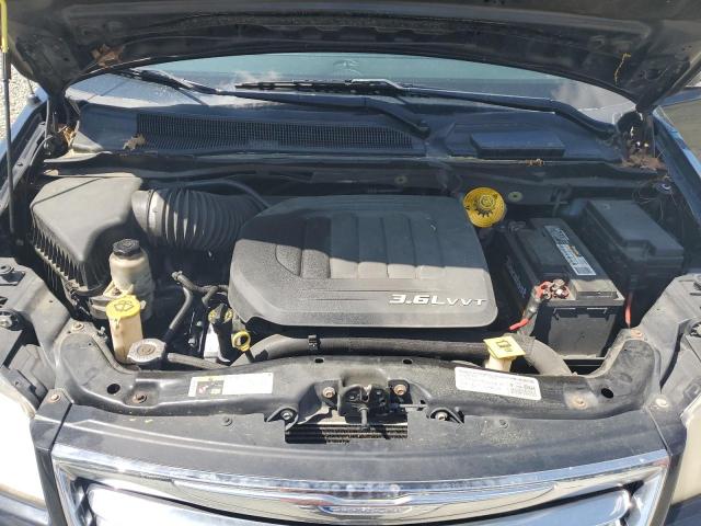 2C4RC1CG3ER298022 - 2014 CHRYSLER TOWN & COU TOURING L BLACK photo 12