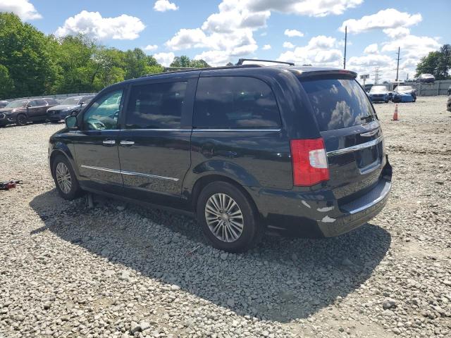 2C4RC1CG3ER298022 - 2014 CHRYSLER TOWN & COU TOURING L BLACK photo 2