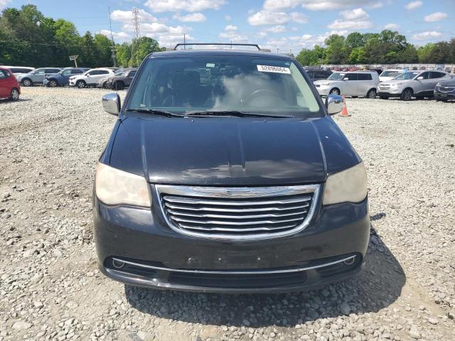 2C4RC1CG3ER298022 - 2014 CHRYSLER TOWN & COU TOURING L BLACK photo 5
