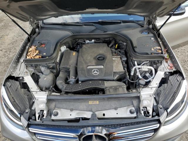 WDC0G4KB4KV157242 - 2019 MERCEDES-BENZ GLC 300 4MATIC SILVER photo 12