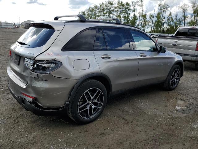 WDC0G4KB4KV157242 - 2019 MERCEDES-BENZ GLC 300 4MATIC SILVER photo 3