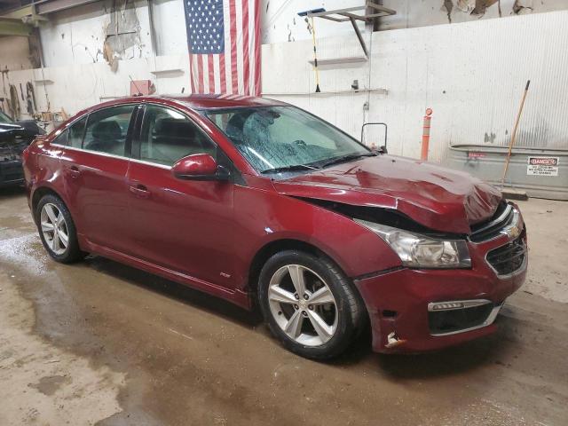 1G1PE5SB9F7120769 - 2015 CHEVROLET CRUZE LT RED photo 4