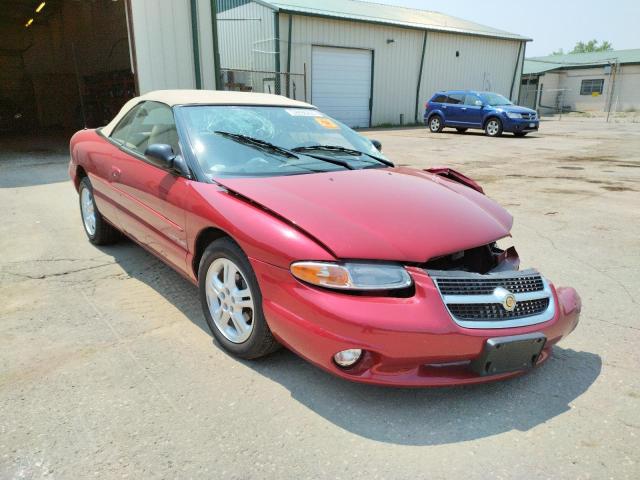 3C3EL55H0TT289143 - 1996 CHRYSLER SEBRING JXI RED photo 4