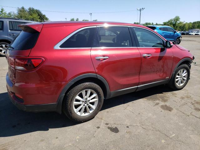 5XYPGDA30KG464588 - 2019 KIA SORENTO L RED photo 3