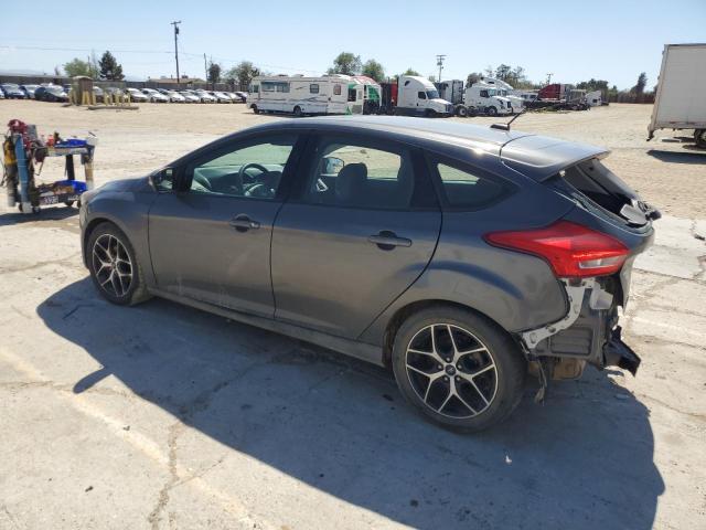 1FADP3M22HL205281 - 2017 FORD FOCUS SEL GRAY photo 2