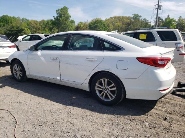 5NPE24AF7HH586396 - 2017 HYUNDAI SONATA SE WHITE photo 2