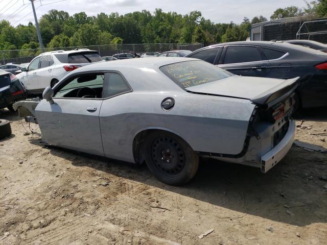 2C3CDZFJ2NH125062 - 2022 DODGE CHALLENGER R/T SCAT PACK GRAY photo 2