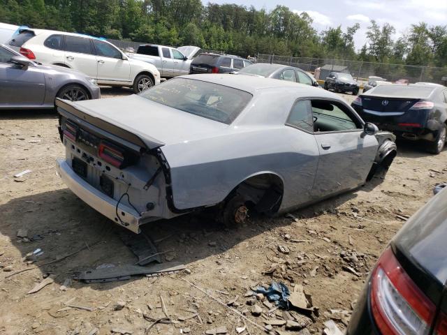2C3CDZFJ2NH125062 - 2022 DODGE CHALLENGER R/T SCAT PACK GRAY photo 3
