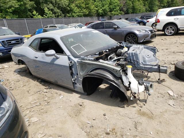 2C3CDZFJ2NH125062 - 2022 DODGE CHALLENGER R/T SCAT PACK GRAY photo 4