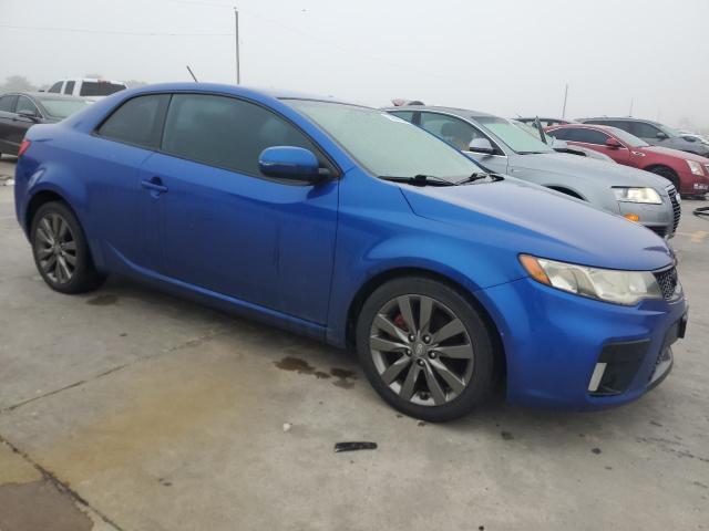 KNAFW6A36B5437296 - 2011 KIA FORTE SX BLUE photo 4