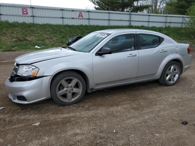 1C3CDZAB1CN151110 - 2012 DODGE AVENGER SE SILVER photo 1