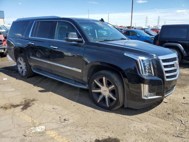 1GYS4SKJ7FR727651 - 2015 CADILLAC ESCALADE ESV LUXURY BLACK photo 4