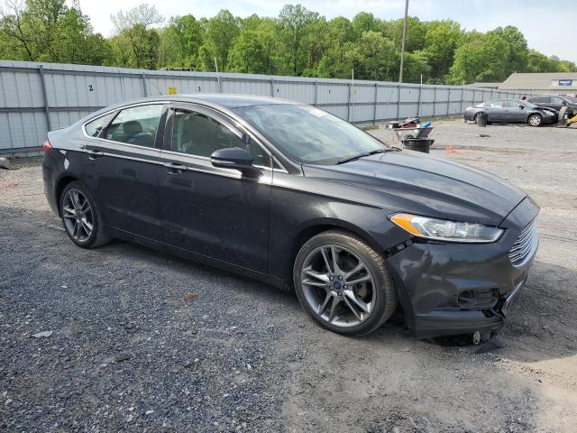 3FA6P0K94DR375077 - 2013 FORD FUSION TITANIUM BLACK photo 4