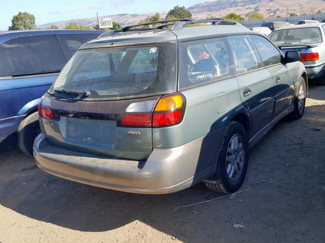 4S3BH675337652659 - 2003 SUBARU LEGACY OUTBACK AWP  照片 4