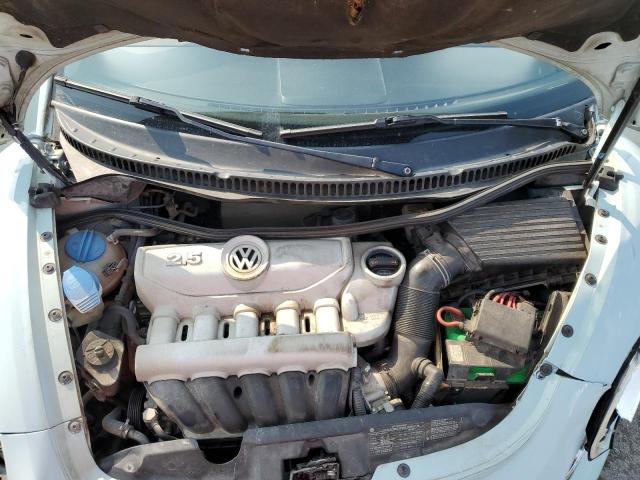 3VWRW3AG2AM025545 - 2010 VOLKSWAGEN NEW BEETLE BLUE photo 11