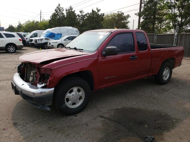 1GTCS198248151385 - 2004 GMC CANYON RED photo 1