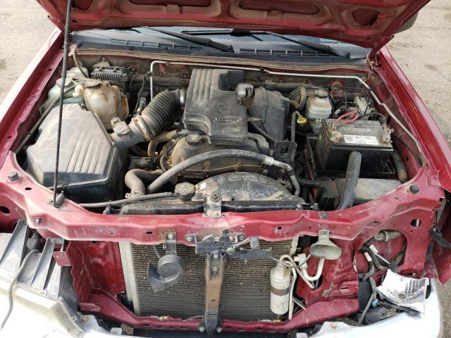 1GTCS198248151385 - 2004 GMC CANYON RED photo 11