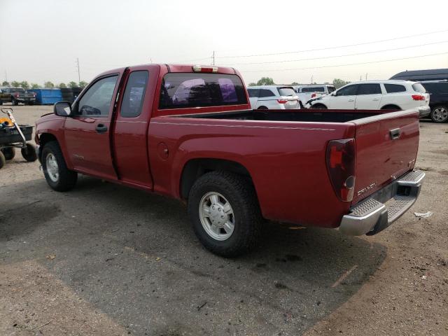 1GTCS198248151385 - 2004 GMC CANYON RED photo 2