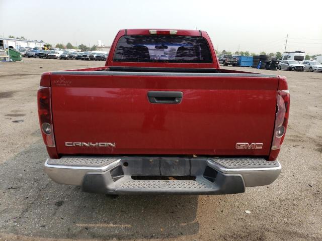 1GTCS198248151385 - 2004 GMC CANYON RED photo 6