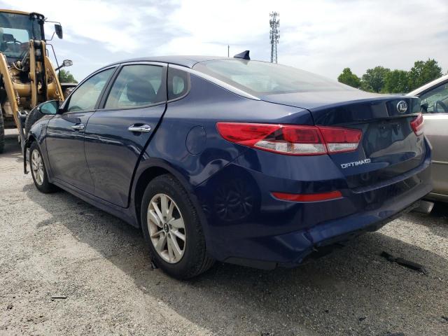 5XXGT4L37KG277653 - 2019 KIA OPTIMA LX BLUE photo 2