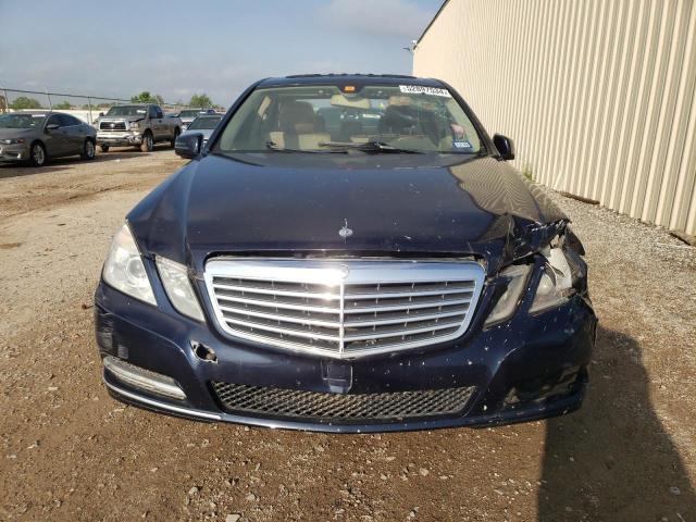 WDDHF5KB0CA547495 - 2012 MERCEDES-BENZ E 350 BLUE photo 5