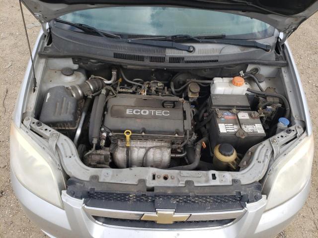 KL1TD5DE1BB142635 - 2011 CHEVROLET AVEO LS SILVER photo 11