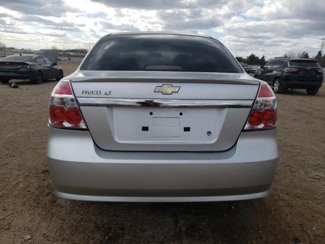 KL1TD5DE1BB142635 - 2011 CHEVROLET AVEO LS SILVER photo 6