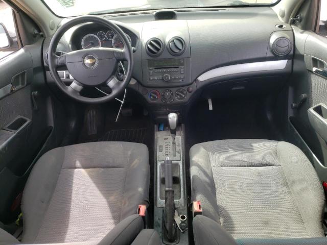 KL1TD5DE1BB142635 - 2011 CHEVROLET AVEO LS SILVER photo 8