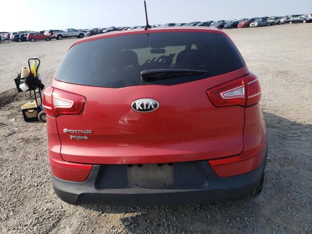 KNDPB3A2XD7422039 - 2013 KIA SPORTAGE BASE RED photo 6