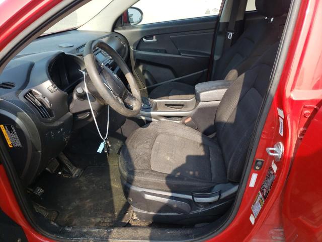 KNDPB3A2XD7422039 - 2013 KIA SPORTAGE BASE RED photo 7