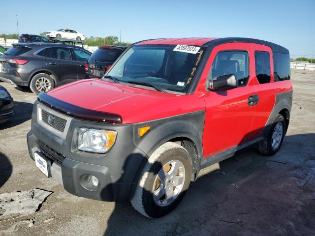 5J6YH28665L033066 - 2005 HONDA ELEMENT EX RED photo 1