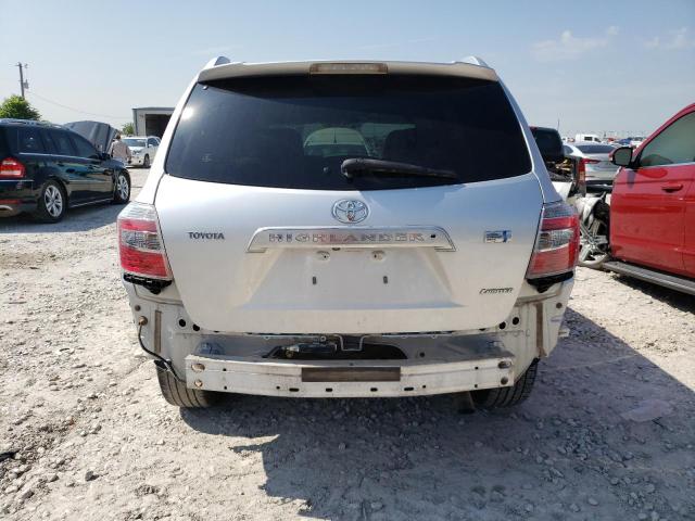 JTEEW44A482007575 - 2008 TOYOTA HIGHLANDER HYBRID LIMITED SILVER photo 6