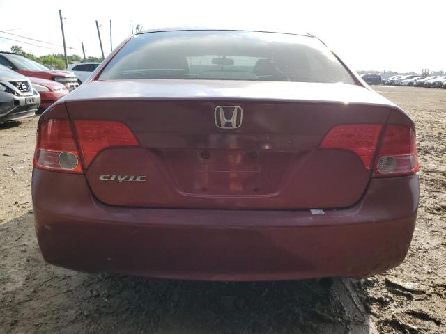 1HGFA16506L024453 - 2006 HONDA CIVIC LX TWO TONE photo 6