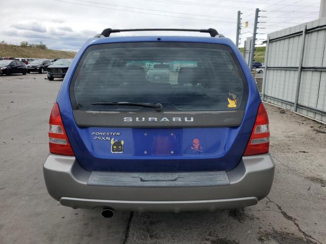 JF1SG65623H765601 - 2003 SUBARU FORESTER 2.5XS Синий фото 6
