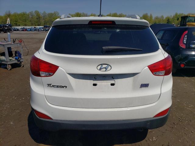 KM8JU3AG6FU103281 - 2015 HYUNDAI TUCSON LIMITED WHITE photo 6