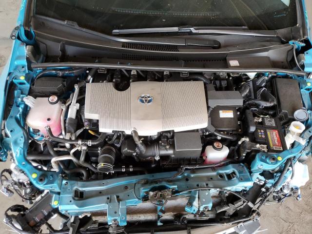 JTDKARFP7K3112651 - 2019 TOYOTA PRIUS PRIM 蓝色 照片 11