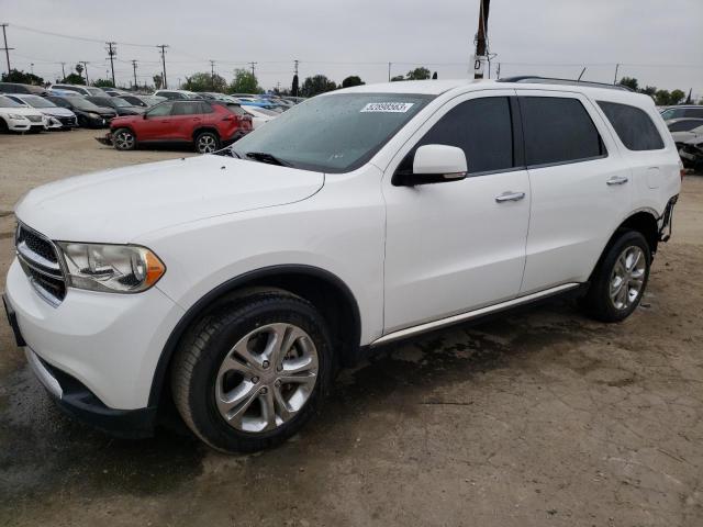 1C4RDHDG0DC665194 - 2013 DODGE DURANGO CREW WHITE photo 1