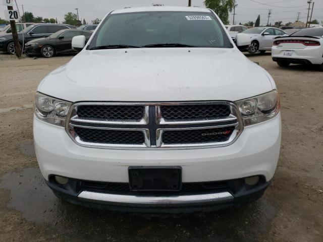 1C4RDHDG0DC665194 - 2013 DODGE DURANGO CREW WHITE photo 5