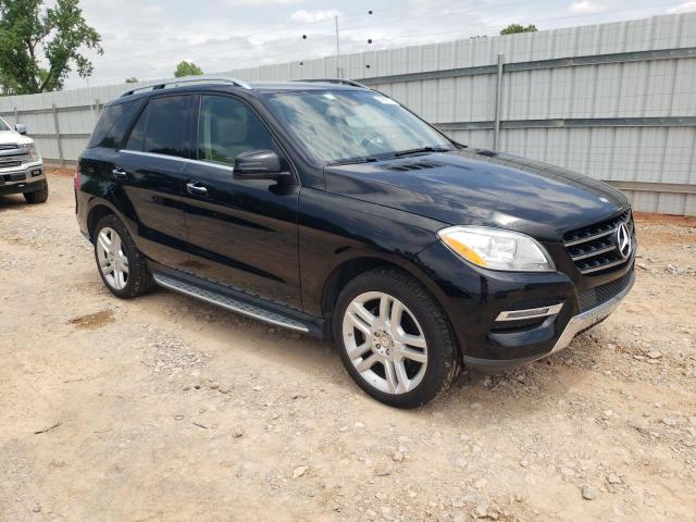 4JGDA5HB2EA269714 - 2014 MERCEDES-BENZ ML 350 4MATIC BLACK photo 4