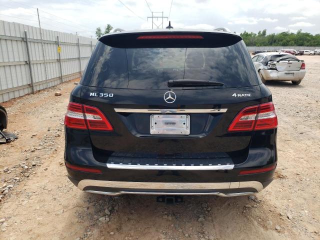 4JGDA5HB2EA269714 - 2014 MERCEDES-BENZ ML 350 4MATIC BLACK photo 6