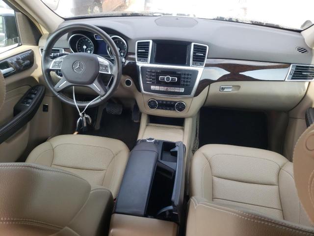 4JGDA5HB2EA269714 - 2014 MERCEDES-BENZ ML 350 4MATIC BLACK photo 8