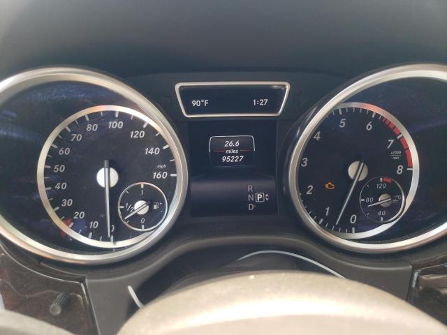 4JGDA5HB2EA269714 - 2014 MERCEDES-BENZ ML 350 4MATIC BLACK photo 9