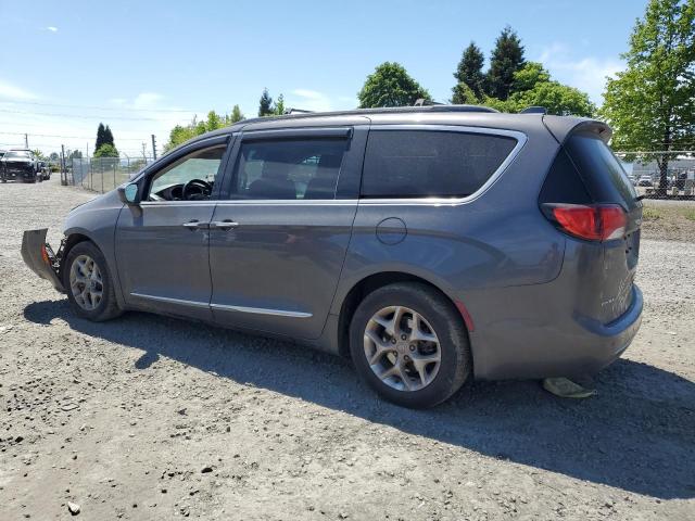2C4RC1BG7HR598703 - 2017 CHRYSLER PACIFICA TOURING L GRAY photo 2